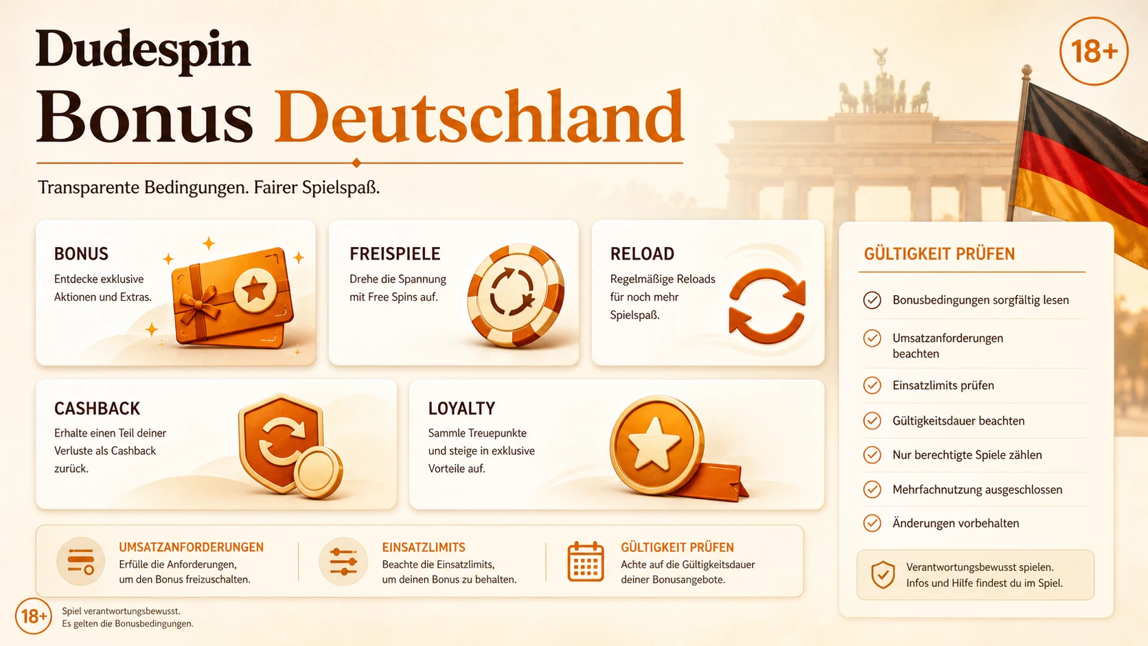 Fazit zum Dudespin Bonus Deutschland