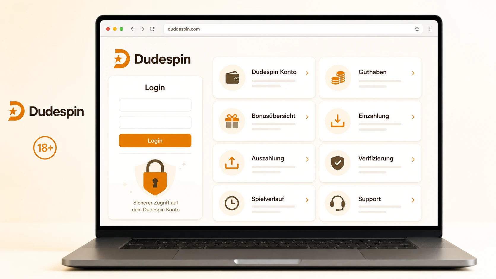 Was ist der Dudespin Login?